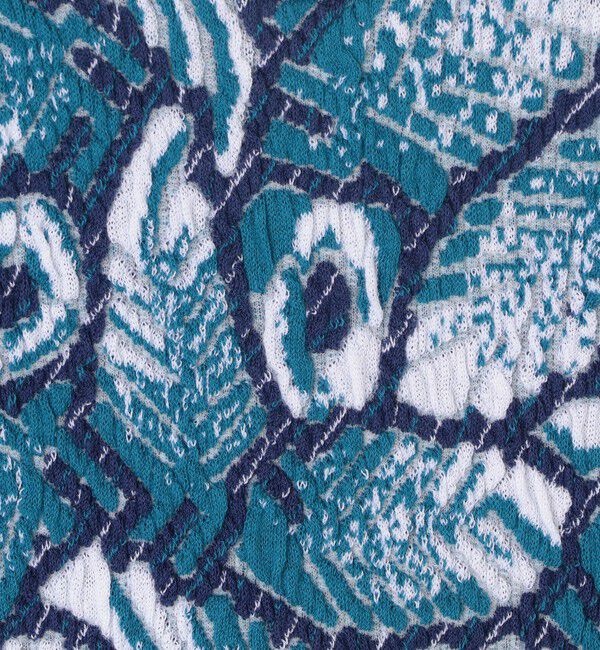 GALERIE VIE「リーフジャカードニット タンクトップ」|ニット・セーター|