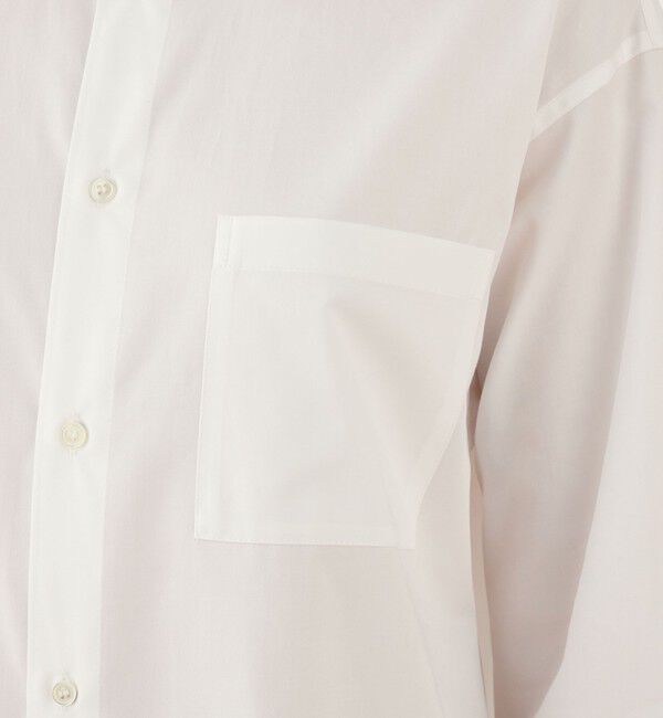 GALERIE VIE「ハイカウントサテン ロングシャツワンピース」|ワンピース|