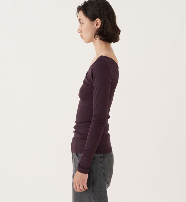 DES PRES「ベーシックサーキュラーリブ ラウンドネックプルオーバー」|Tシャツ・カットソー|