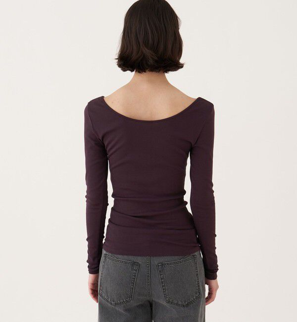 DES PRES「ベーシックサーキュラーリブ ラウンドネックプルオーバー」|Tシャツ・カットソー|