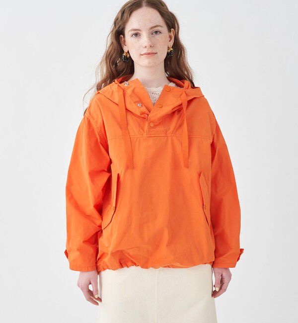 MACPHEE「ポリステルコットンメモリークロス アノラックパーカ」|ブルゾン・スタジャン|