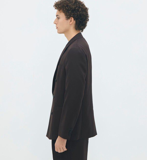 CABaN「CABaN ライトウールギャバジン ダブルブレストジャケット」|テーラードジャケット|