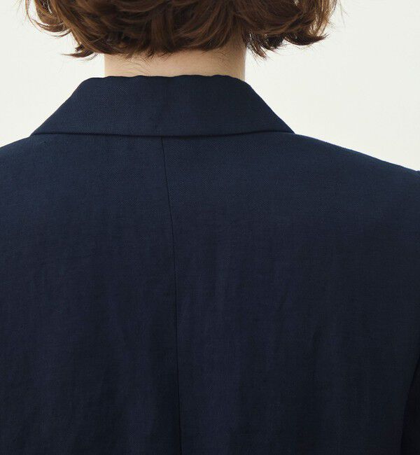 MACPHEE「リネンレーヨンツイル ダブルブレストブレザー」|テーラードジャケット|