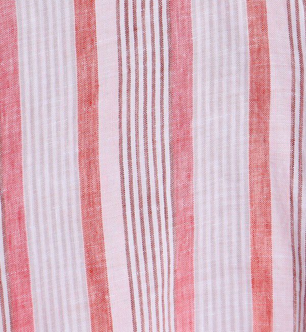 MACPHEE「リネンシャーティング クロップドシャツ」|シャツ・ブラウス|