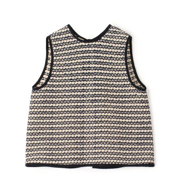 TOMORROWLAND collection「クロッシュトリコット フロンタブルトップス」|その他|12 ホワイト系