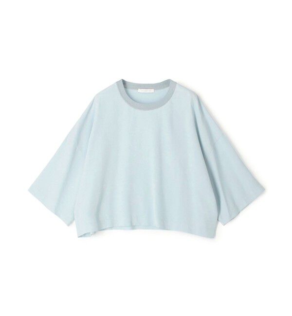 GALERIE VIE「シルクサンドウォッシュ ワイドプルオーバー」|シャツ・ブラウス|63 ライトブルー