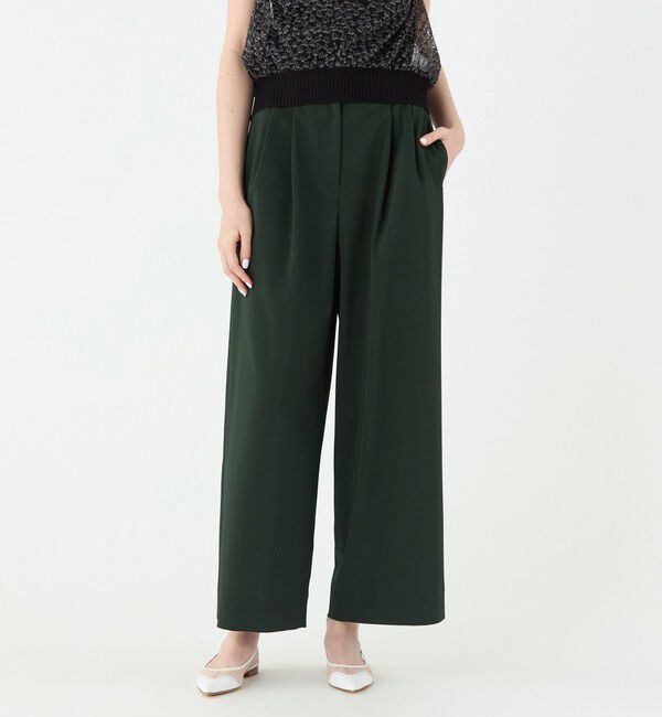 Ballsey「【一部WEB先行予約】ポリエステルツイル ２タックスラックスパンツ」|その他|