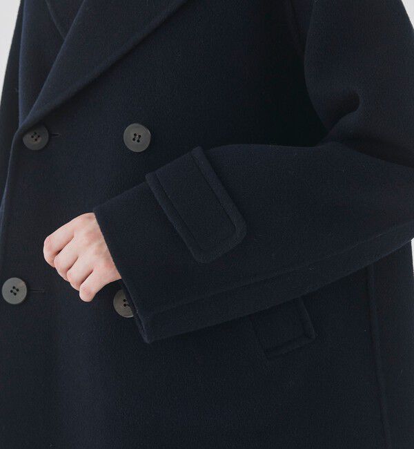 GALERIE VIE「ウールカシミヤダブルフェイス Pコート」|ピーコート|