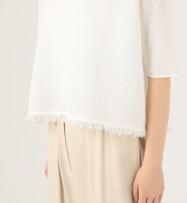 Ballsey「ダブルフェイスノット ワイドプルオーバー」|ニット・セーター|