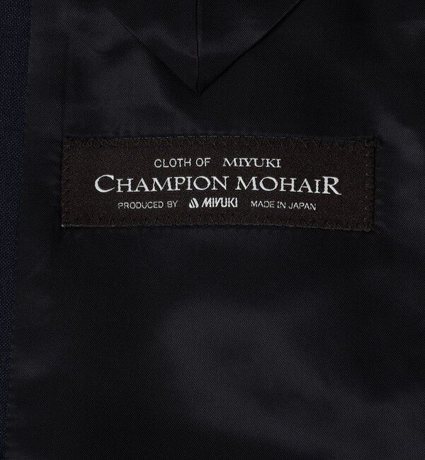 TOMORROWLAND MENS「ウールモヘアヤ シングルブレステッド 3Bジャケット」|テーラードジャケット|