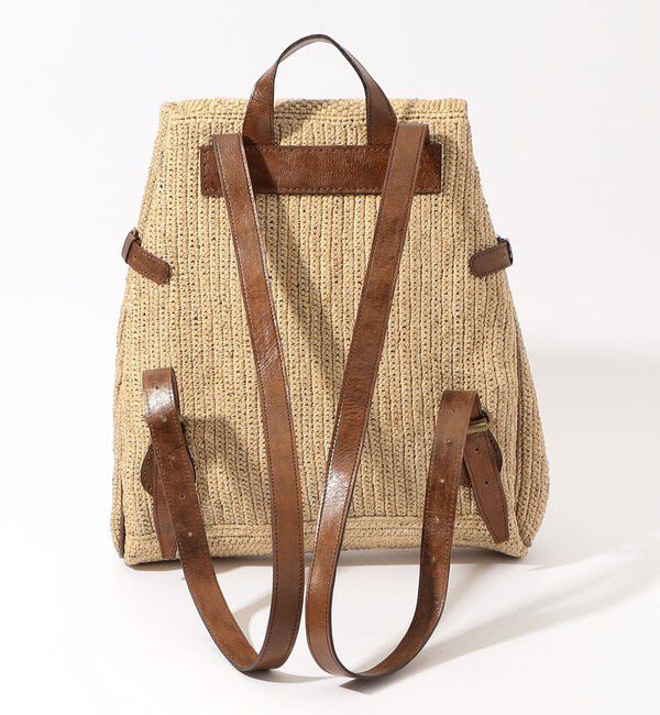 TOMORROWLAND GOODS「IBELIV VAHINY ラフィア バックパック 」|リュック|