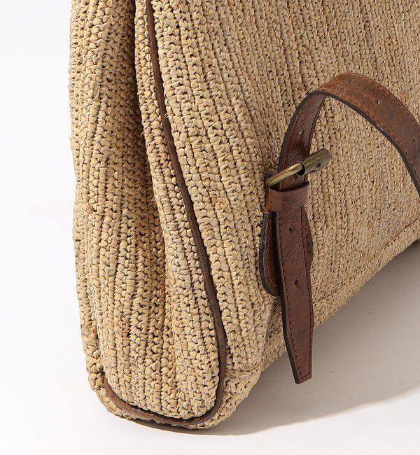 TOMORROWLAND GOODS「IBELIV VAHINY ラフィア バックパック 」|リュック|