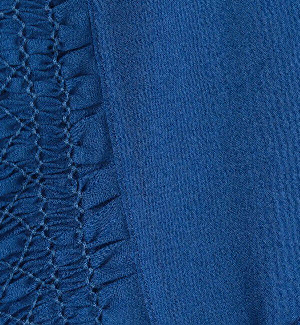 Ballsey「コットンクレープ Vネックブラウス」|シャツ・ブラウス|