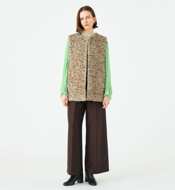 Ballsey「Kate クルーネックジレ」|ダウンベスト・ベスト|