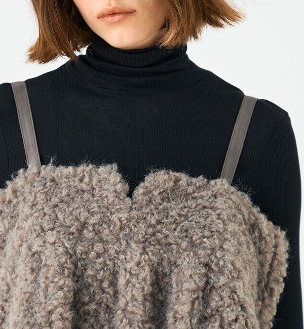 Ballsey「ミックスファー キャミソールプルオーバー」|その他|