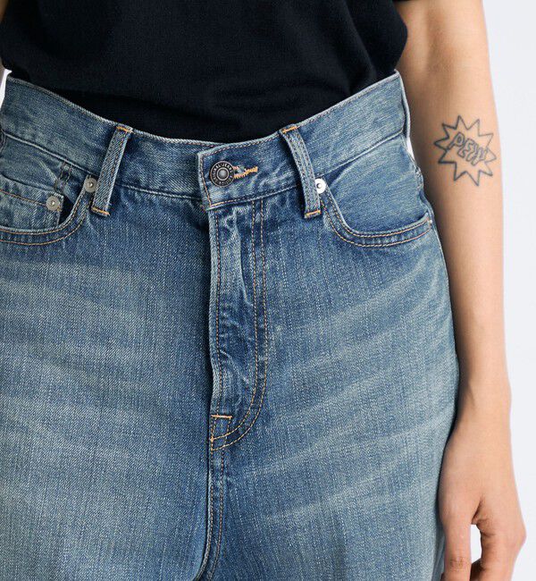 Edition「エッセンシャルデニム フレアパンツ」|デニム|