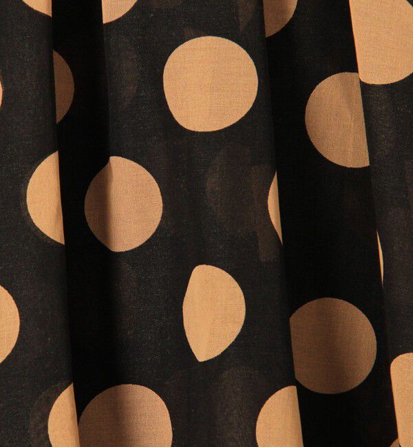 TOMORROWLAND collection「イヴェールドットプリント バックリボンブラウス」|シャツ・ブラウス|