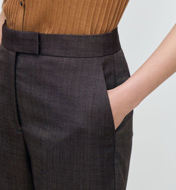 TOMORROWLAND collection「ウーステッドカルゼ ストレートパンツ」|その他|