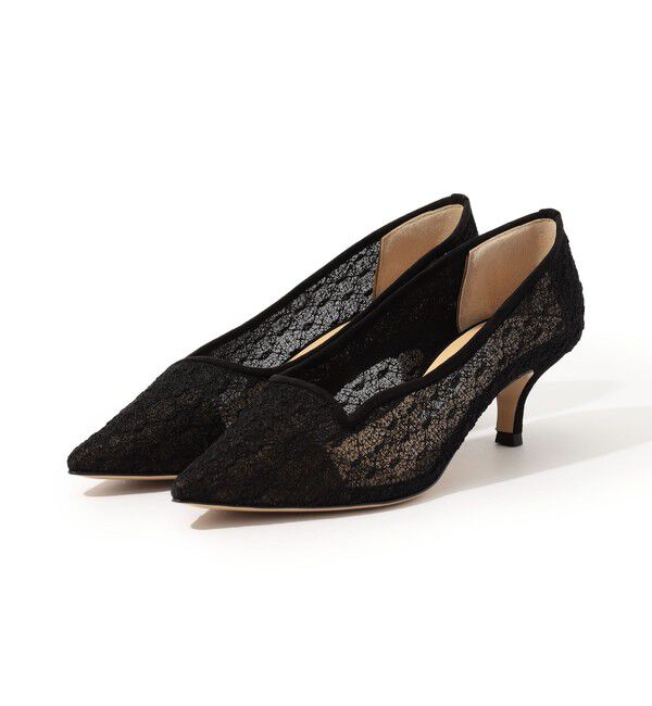 TOMORROWLAND GOODS「NEBULONI E. LACE パンプス」|パンプス|