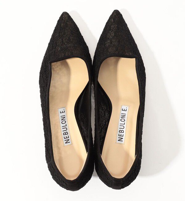 TOMORROWLAND GOODS「NEBULONI E. LACE パンプス」|パンプス|