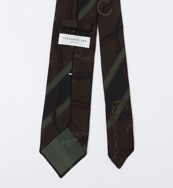 TOMORROWLAND GOODS「TOMORROWLAND シルクプリント ネクタイ」|ネクタイ・蝶ネクタイ|