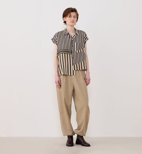 GALERIE VIE「ノンマーセライズドコットン イージートラックパンツ」|その他|