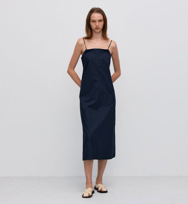 BACCA「コットンオーガンジープリント ロングワンピース」|ワンピース|