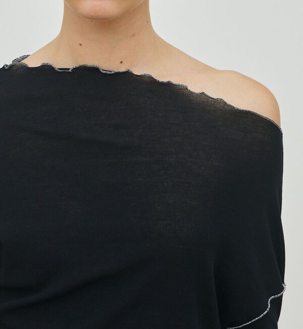 DES PRES「コットンジャージー ツイストプルオーバー」|Tシャツ・カットソー|