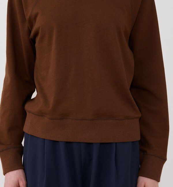 GALERIE VIE「クレープコットンジャージー ラグランスリーブプルオーバー」|スウェット・ジャージ|