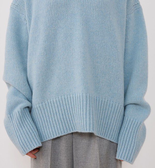GALERIE VIE「ファインウール Vネックプルオーバー」|ニット・セーター|