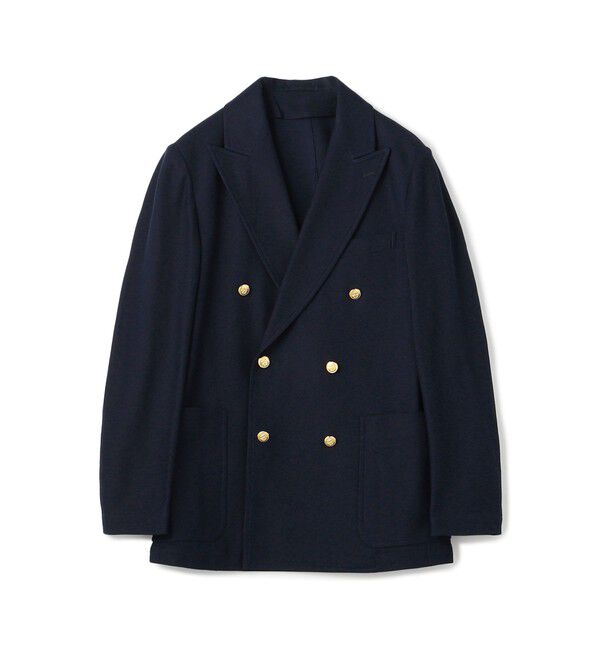 TOMORROWLAND MENS「コットン ダブルブレステッド 6Bジャケット DONDI」|テーラードジャケット|69 ネイビー