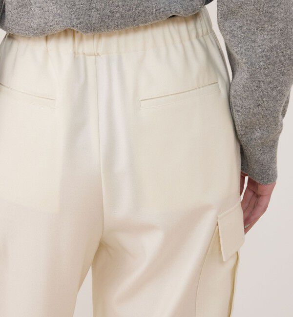 GALERIE VIE「ウールサキソニー イージーカーゴパンツ」|カーゴ|