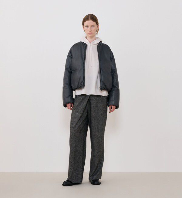 GALERIE VIE「シープダウン オーバルブルゾン」|ダウン|