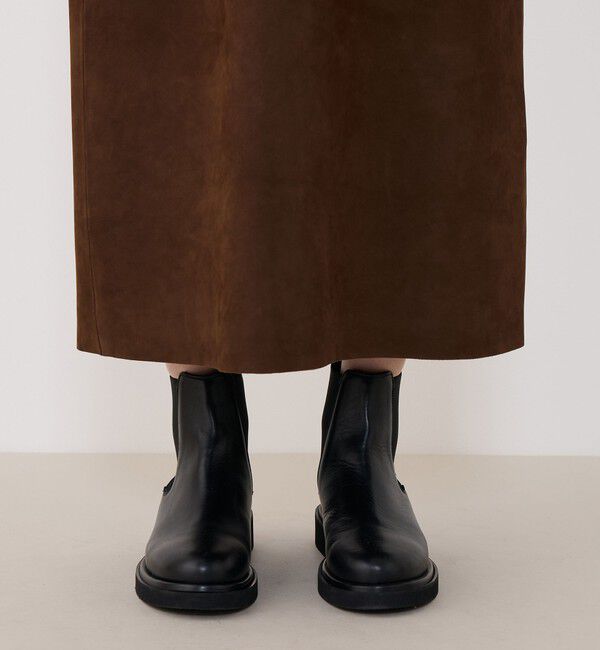 GALERIE VIE「プライムヌバック Aラインロングスカート」|台形|