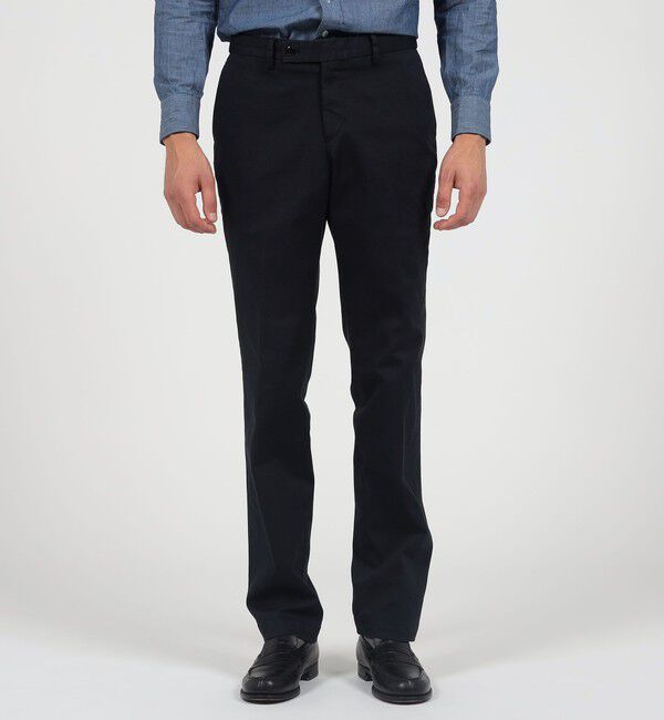 TOMORROWLAND MENS「コットンポリウレタン イージースラックス SONDRIO」|スラックス|