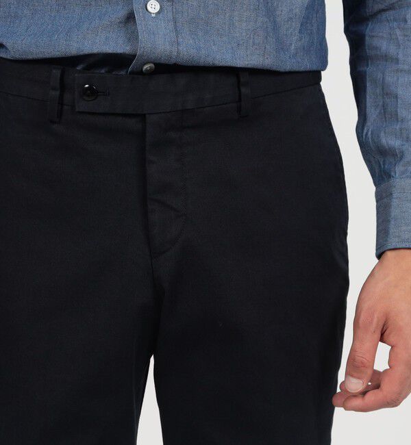 TOMORROWLAND MENS「コットンポリウレタン イージースラックス SONDRIO」|スラックス|