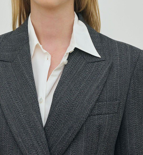 DES PRES「シェトランドへリンボーン テーラードジャケット」|テーラードジャケット|