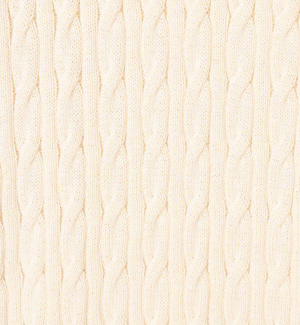 TOMORROWLAND MENS「コットンシルク ポロカラー ケーブルニット」|ニット・セーター|