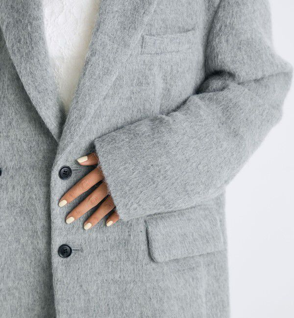 Edition「アルパカシャギー オーバーサイズドジャケット」|テーラードジャケット|