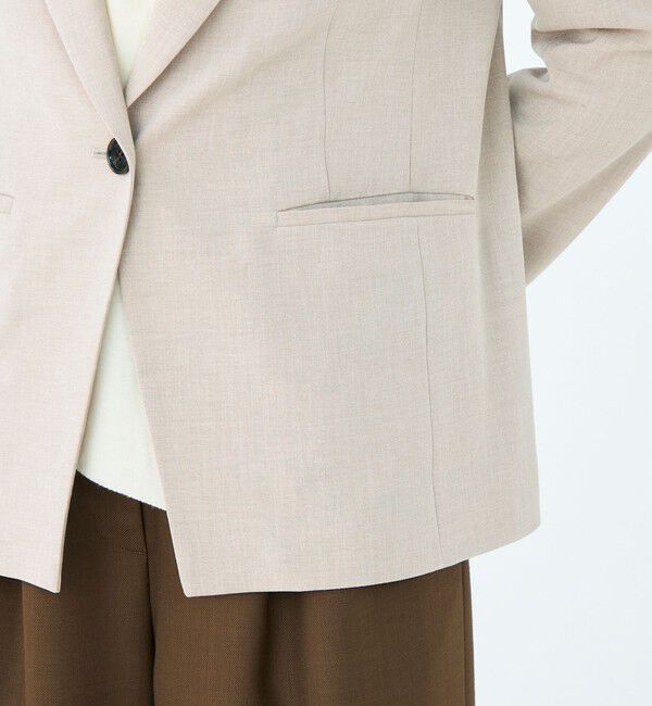 Ballsey「ウーリーツイル 1Bテーラードジャケット」|テーラードジャケット|