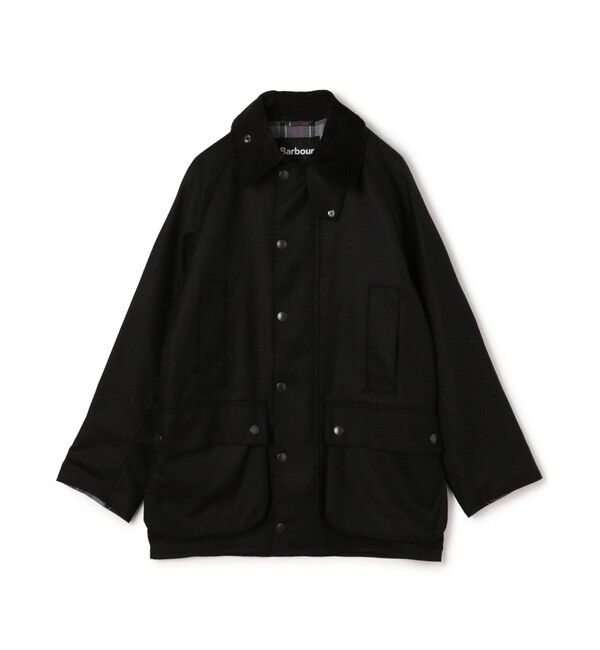TOMORROWLAND MENS「【別注】Barbour CL BEAUFORT ウールブルゾン DORMEIUL」|ブルゾン・スタジャン|19 ブラック