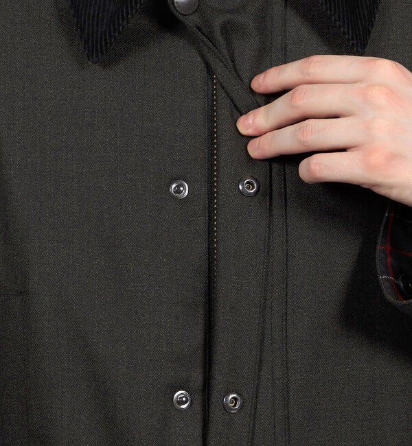 TOMORROWLAND MENS「【別注】Barbour CL BEAUFORT ウールブルゾン DORMEIUL」|ブルゾン・スタジャン|
