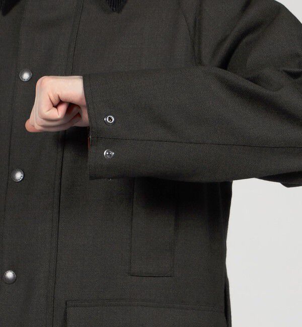 TOMORROWLAND MENS「【別注】Barbour CL BEAUFORT ウールブルゾン DORMEIUL」|ブルゾン・スタジャン|