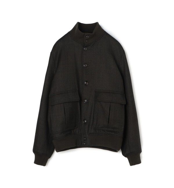 TOMORROWLAND MENS「【別注】VALSTAR   Valstarino ウール ドライビングブルゾン DORMEIUL」|ブルゾン・スタジャン|57 カーキ