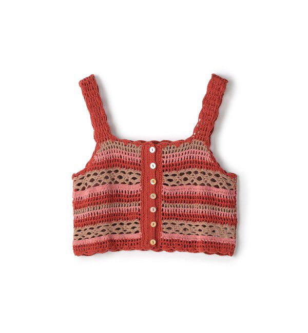 TOMORROWLAND BUYING WEAR「All That Remains ニット ベスト」|ニット・セーター|32 ピンク系