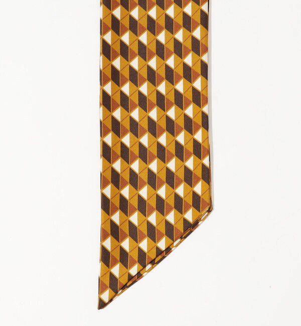 TOMORROWLAND GOODS「TOMORROWLAND ジオメトリック柄 シルクスカーフ」|バンダナ・スカーフ|