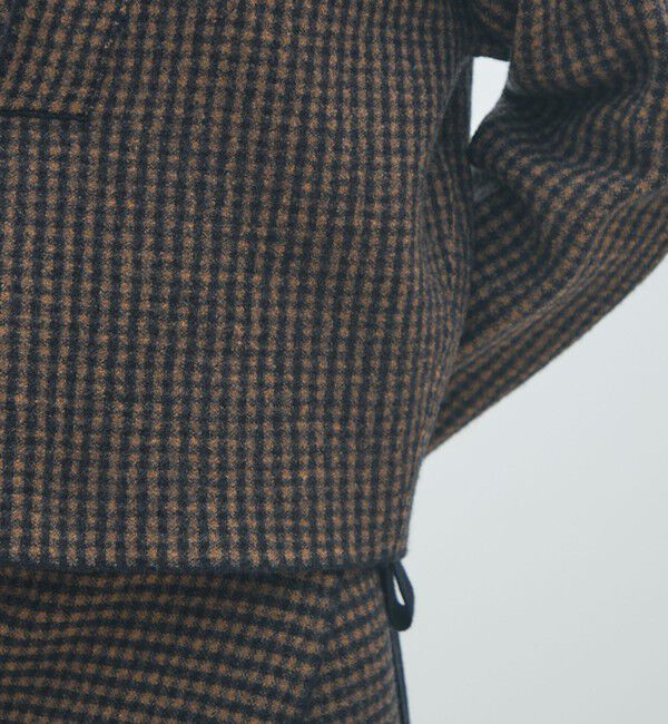 MACPHEE「ウールジャカード スキッパープルオーバー」|ニット・セーター|