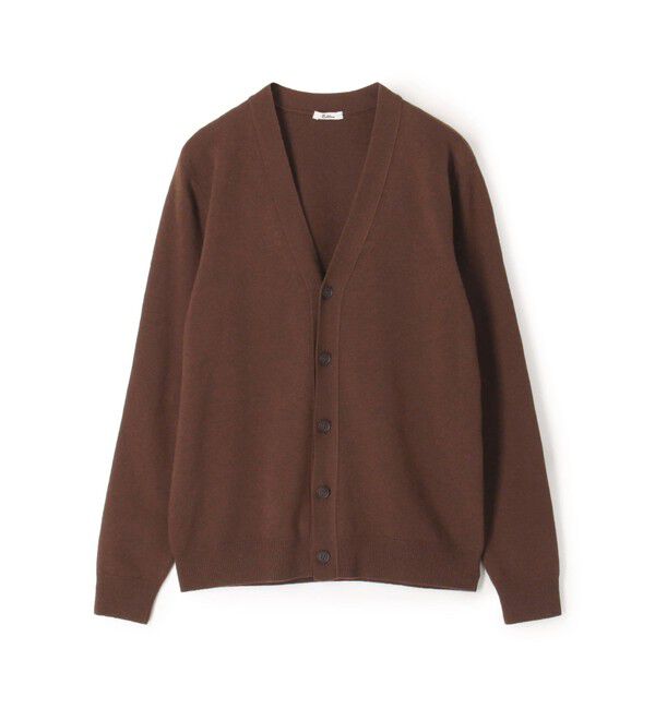 Edition「カプリ Vネックカーディガン」|カーディガン|47 ブラウン