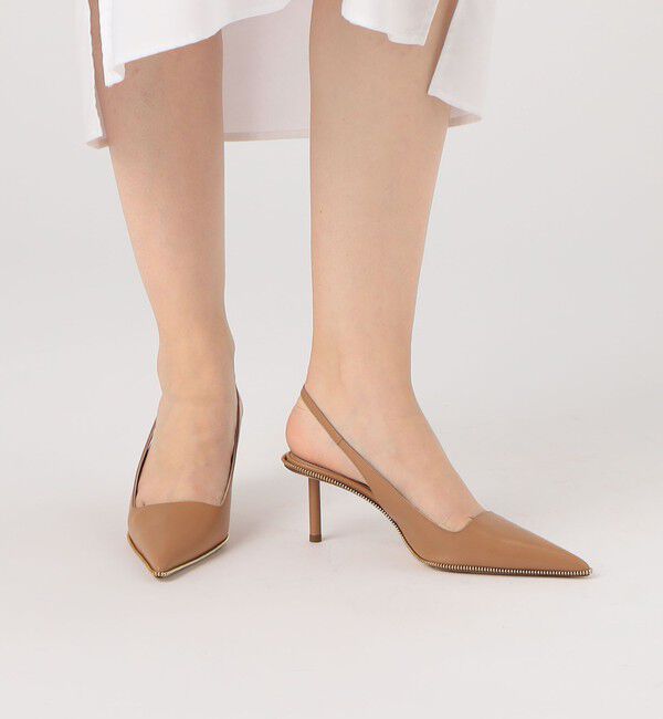 TOMORROWLAND GOODS「PAUL ANDREW SPIKE SLING ZIP パンプス」|パンプス|