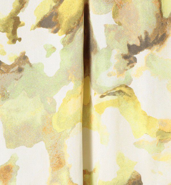 Ballsey「ミスティーフラワープリント バックリボンブラウス」|シャツ・ブラウス|